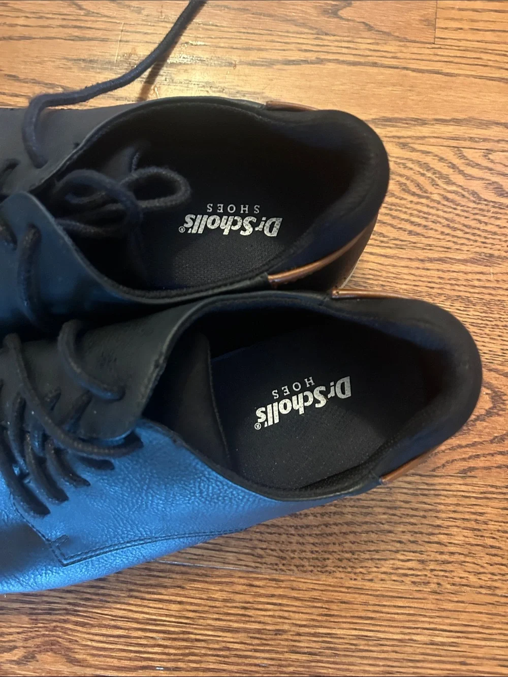 Dr. Scholl's Men's Black Lace-Up Oxford Dress Shoes